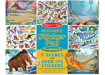 M&D - Reusable Sticker Pad - Prehistoric - Modern Brands Australia