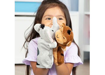 M&D - Safari Puppet Set (6 Pc) - Modern Brands Australia