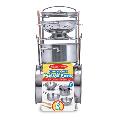 M&D - Stainless Steel Pots & Pans Set - Modern Brands Australia