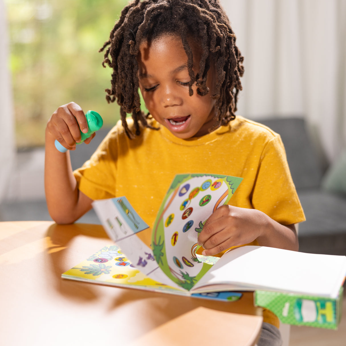 M&D - Sticker WOW! Activity Pad - Dinosaur - Modern Brands Australia