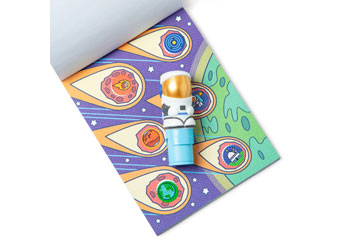 M&D - Sticker WOW! Activity Pad Set - Astronaut - Modern Brands Australia