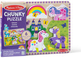 M&D - Unicorn Chunky Puzzle - Modern Brands Australia