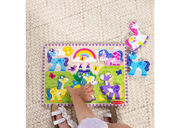 M&D - Unicorn Chunky Puzzle - Modern Brands Australia
