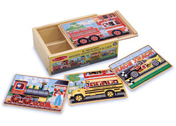 M&D - Vehicles Puzzles In A Box - Modern Brands Australia