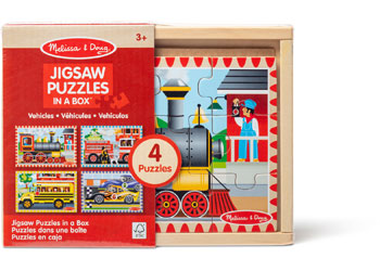M&D - Vehicles Puzzles In A Box - Modern Brands Australia