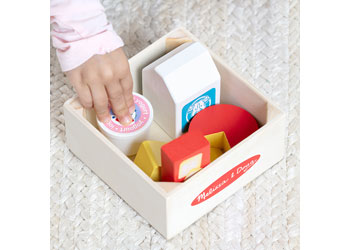 M&D - Wooden Food Groups Play Set - Dairy - Modern Brands Australia