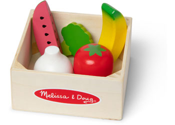 M&D - Wooden Food Groups Play Set - Produce - Modern Brands Australia