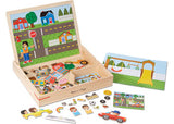 M&D - Wooden Magnetic Picture Game - Modern Brands Australia