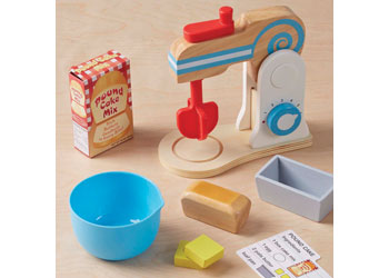 M&D - Wooden Make-A-Cake Mixer Set - Modern Brands Australia