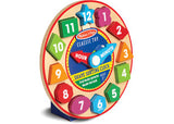 M&D - Wooden Shape Sorting Clock - Modern Brands Australia
