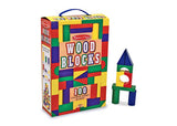Melissa & Doug - 100 Wood Block Set