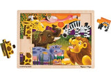 M&D - African Plains Jigsaw - 24pc - Modern Brands Australia
