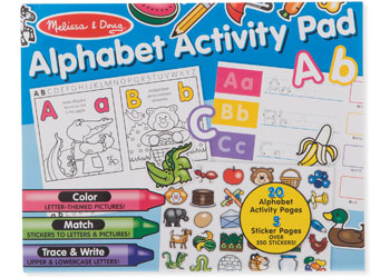 M&D - Alphabet Activity Pad - Modern Brands Australia
