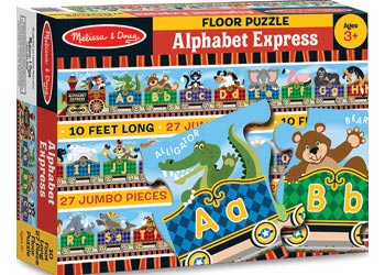 M&D - Alphabet Express Floor Puzzle 27pc - Modern Brands Australia