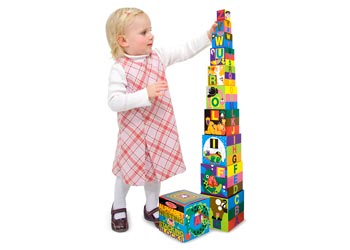 M&D - Alphabet Nesting & Stacking Blocks - Modern Brands Australia