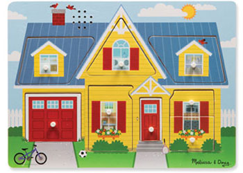 M&D - Around the House Sound Puzzle - 8pc - Modern Brands Australia