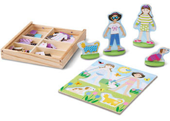 M&D - Best Friends Magnetic Dress-Up - Modern Brands Australia