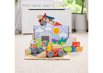 M&D - Blockables Vehicles Play Set - Modern Brands Australia
