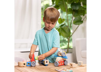 M&D - Blockables Vehicles Play Set - Modern Brands Australia