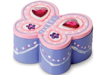 M&D - Created by Me! Wooden Butterfly Box - Modern Brands Australia