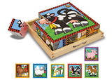 M&D - Cube Puzzle - Farm - 16pc - Modern Brands Australia