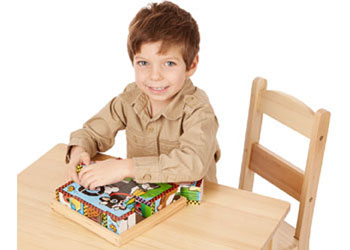 M&D - Cube Puzzle - Farm - 16pc - Modern Brands Australia