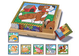 M&D - Cube Puzzle - Pets - 16pc - Modern Brands Australia