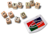 M&D - Deluxe Wooden ABC-123 Stamp Set - Modern Brands Australia