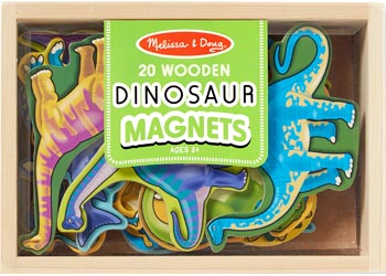 M&D - Dinosaur Magnets - 20pc - Modern Brands Australia