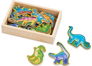M&D - Dinosaur Magnets - 20pc - Modern Brands Australia