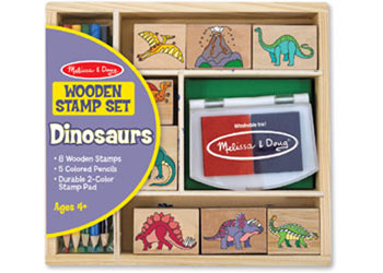 M&D - Dinosaur Stamp Set - Modern Brands Australia