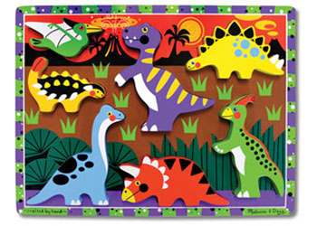 M&D - Dinosaurs Chunky Puzzle - Modern Brands Australia