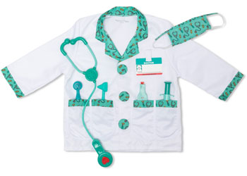 M&D - Doctor Role Play Costume Set - Pack of 3 - Modern Brands Australia