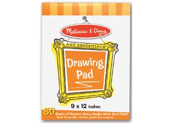 M&D - Drawing Paper Pad 9x12" - 50 Sheets - Modern Brands Australia