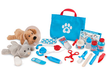 M&D - Examine & Treat Pet Vet Play Set - Modern Brands Australia