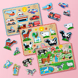 M&D - Farm Animals Sound Puzzle - 8pc - Modern Brands Australia