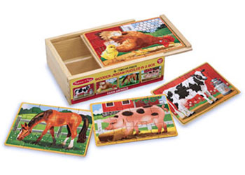 M&D - Farm Puzzles In A Box - Modern Brands Australia