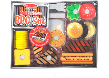 Melissa & Doug Grill & Serve BBQ Set - Modern Brands Australia