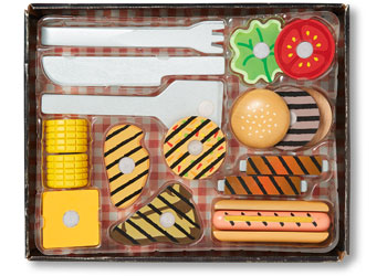 Melissa & Doug Grill & Serve BBQ Set - Modern Brands Australia