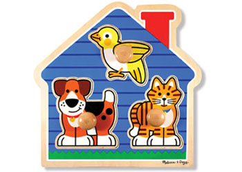 M&D - House Pets Knob Puzzle - 3pc - Modern Brands Australia