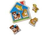 M&D - House Pets Knob Puzzle - 3pc - Modern Brands Australia