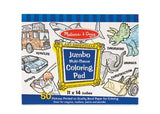 M&D - Jumbo Colouring Pad - Blue - Modern Brands Australia