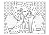 M&D - Jumbo Colouring Pad - Princess & Fairy - Modern Brands Australia