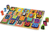 M&D - Jumbo Numbers Chunky Puzzle - 20pc - Modern Brands Australia