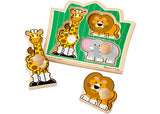 M&D - Jungle Friends Knob Puzzle - 3pc - Modern Brands Australia