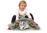 M&D - Large Plush - Sea Turtle - Modern Brands Australia