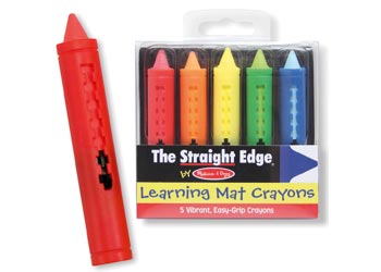 M&D - Learning Mat Crayons - Modern Brands Australia
