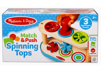 M&D - Match & Push Spinning Tops - Modern Brands Australia