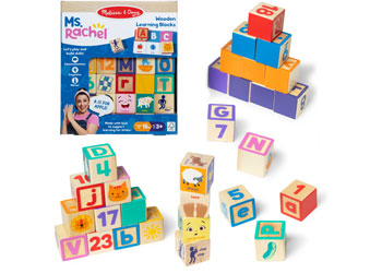 M&D - Ms. Rachel Blocks + Activity Cards - Modern Brands Australia