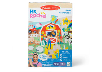 M&D - Ms Rachel Farm Floor Puzzle - Modern Brands Australia